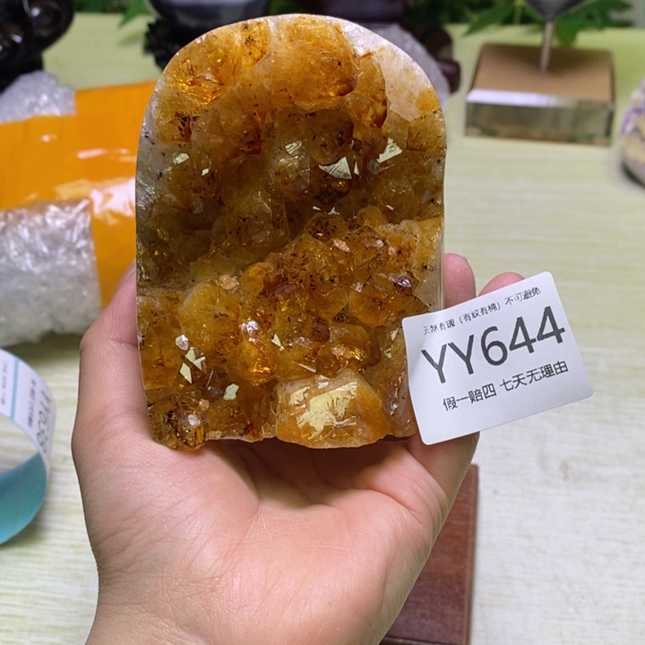 水晶天然水晶居家办公摆件未镶嵌