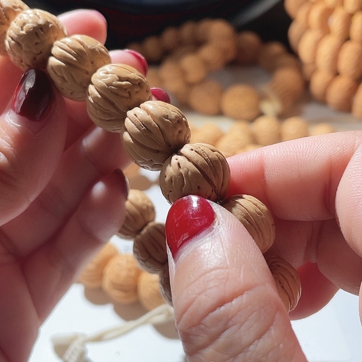 h***o桃核吊坠桃核手串金丹19