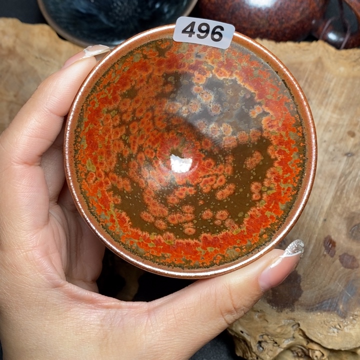 茶盏建窑建盏主人杯496