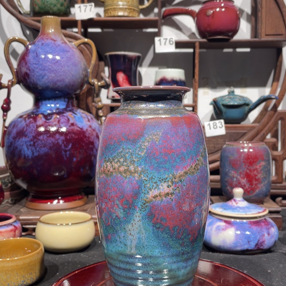 中国神后钧瓷花器