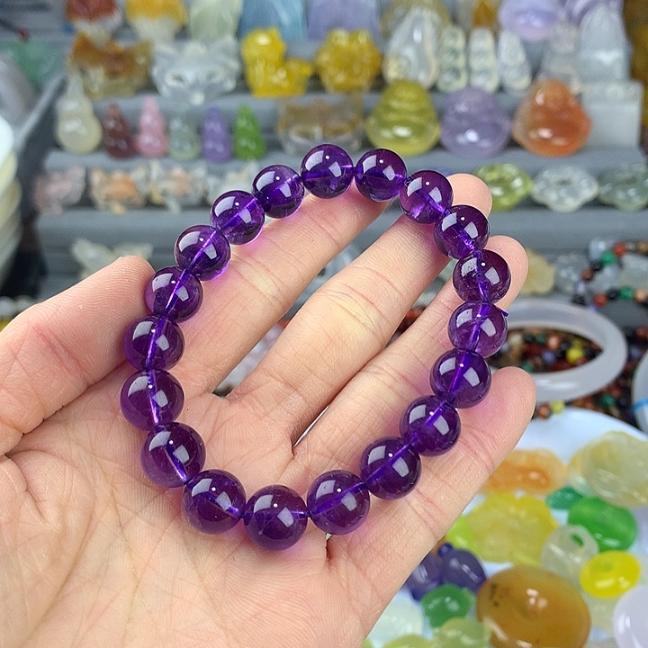手链未镶嵌水晶19颗珠子
