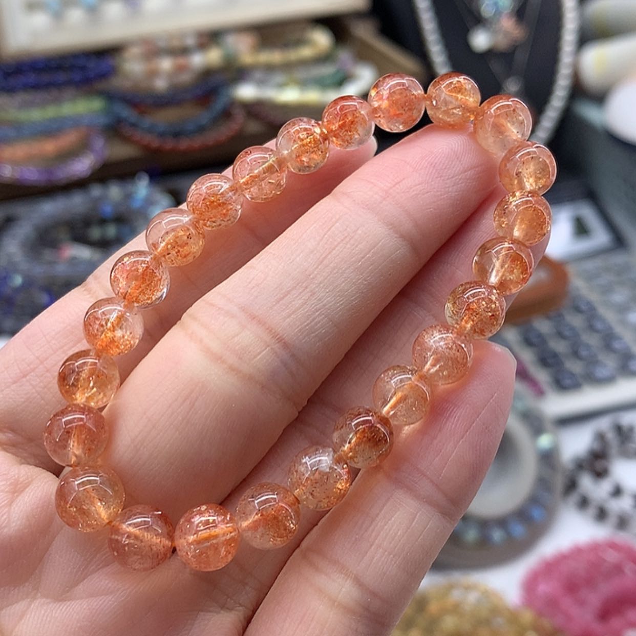 【闪购商品】长石手串未镶嵌手串