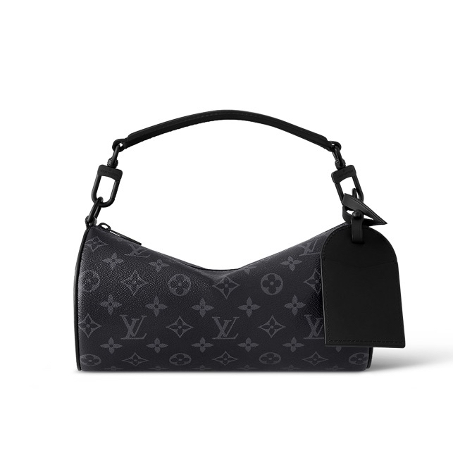 99新 LouisVuitton/路易威登 黑花1084小号巴比龙男士邮差包