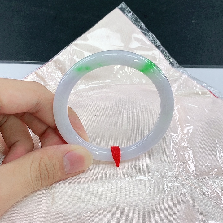 翡翠未镶嵌手镯圈54.3。04116