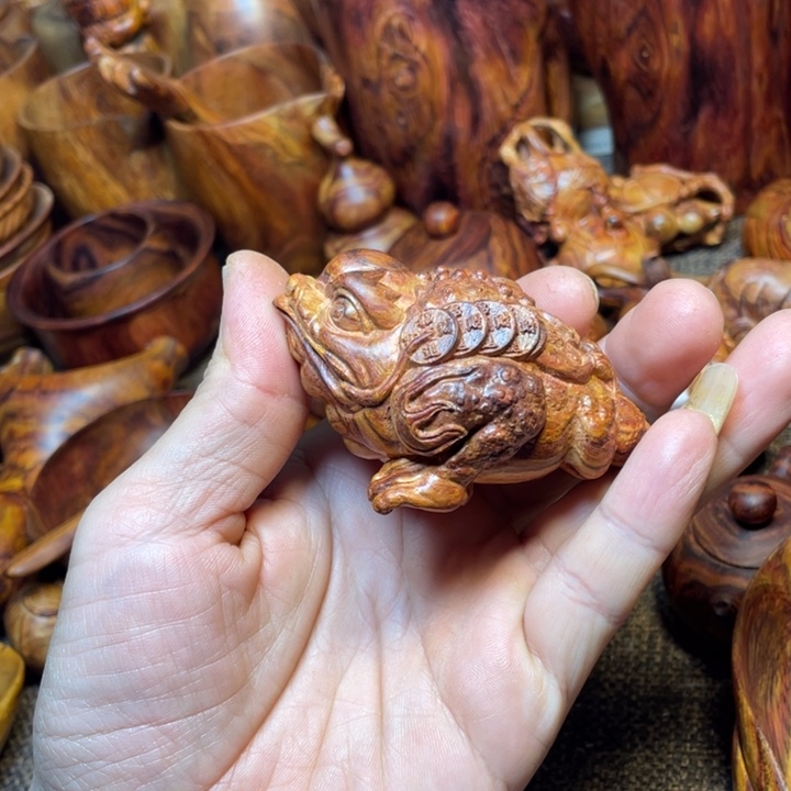 哈***评黄花梨/降香黄檀金蟾