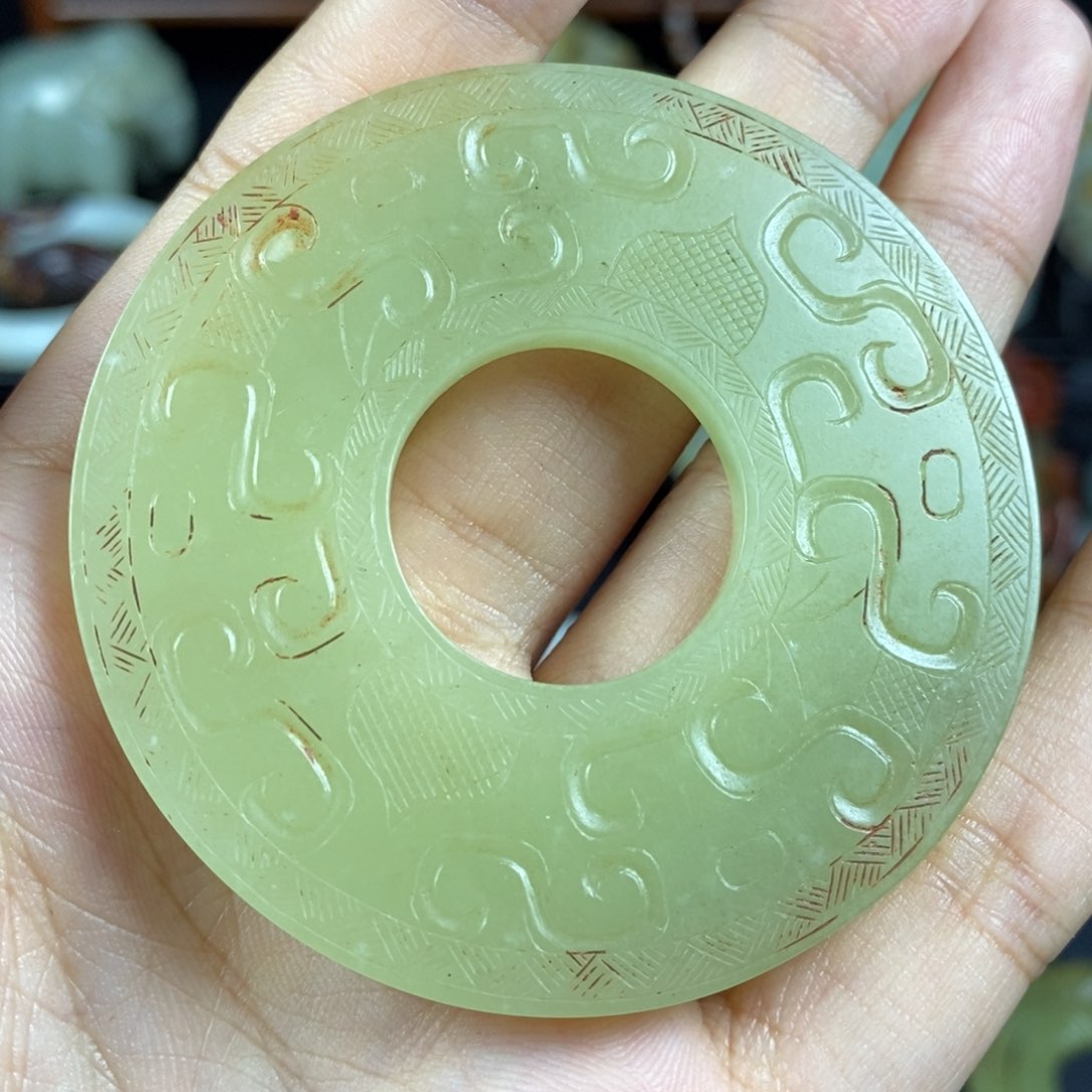 和田玉未镶嵌挂件锋*大