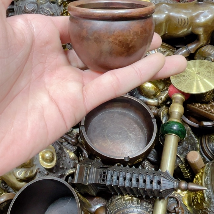 天花板铜器链接2个