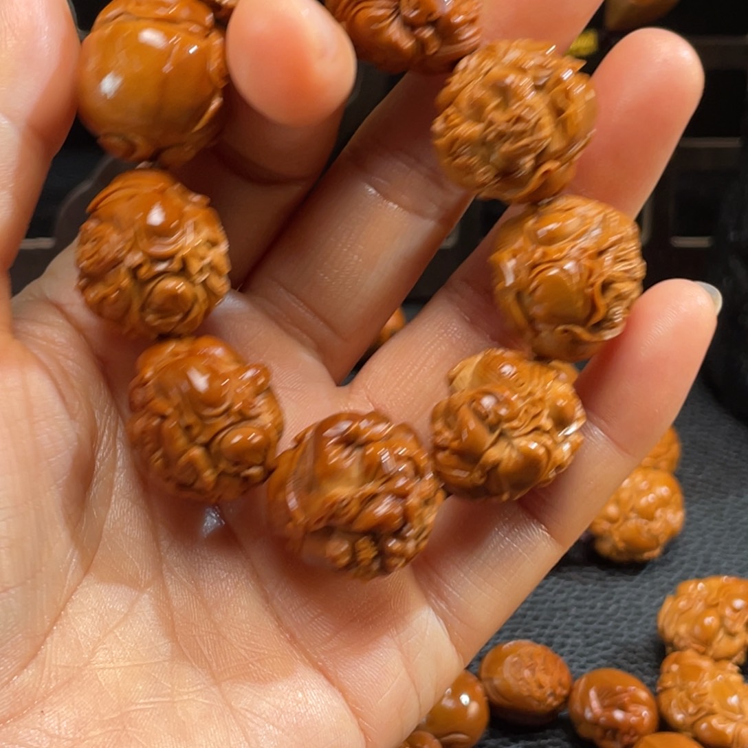 悠***得手串/手链橄榄核C财神6396