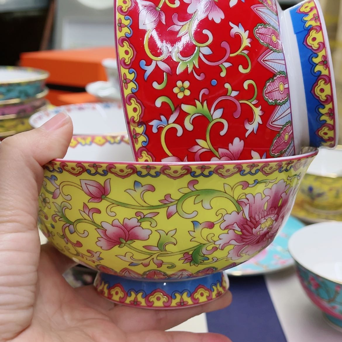 【闪购商品】珐琅6寸2个……………………
