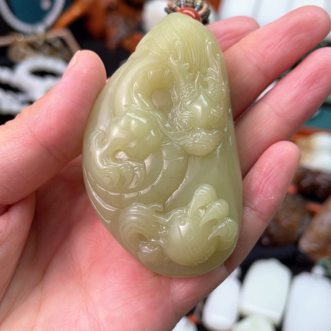 和田玉把件未镶嵌