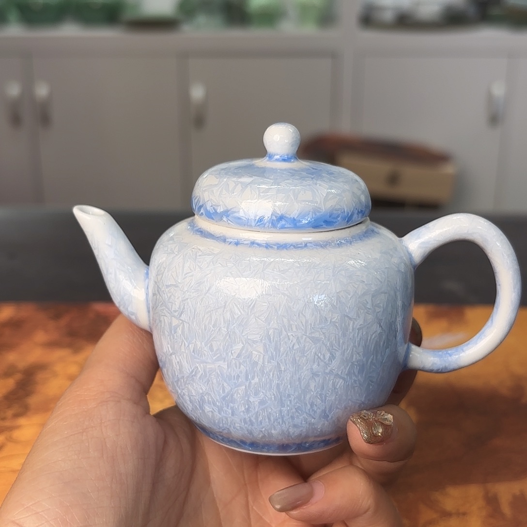 龙泉云间青瓷小米茶器