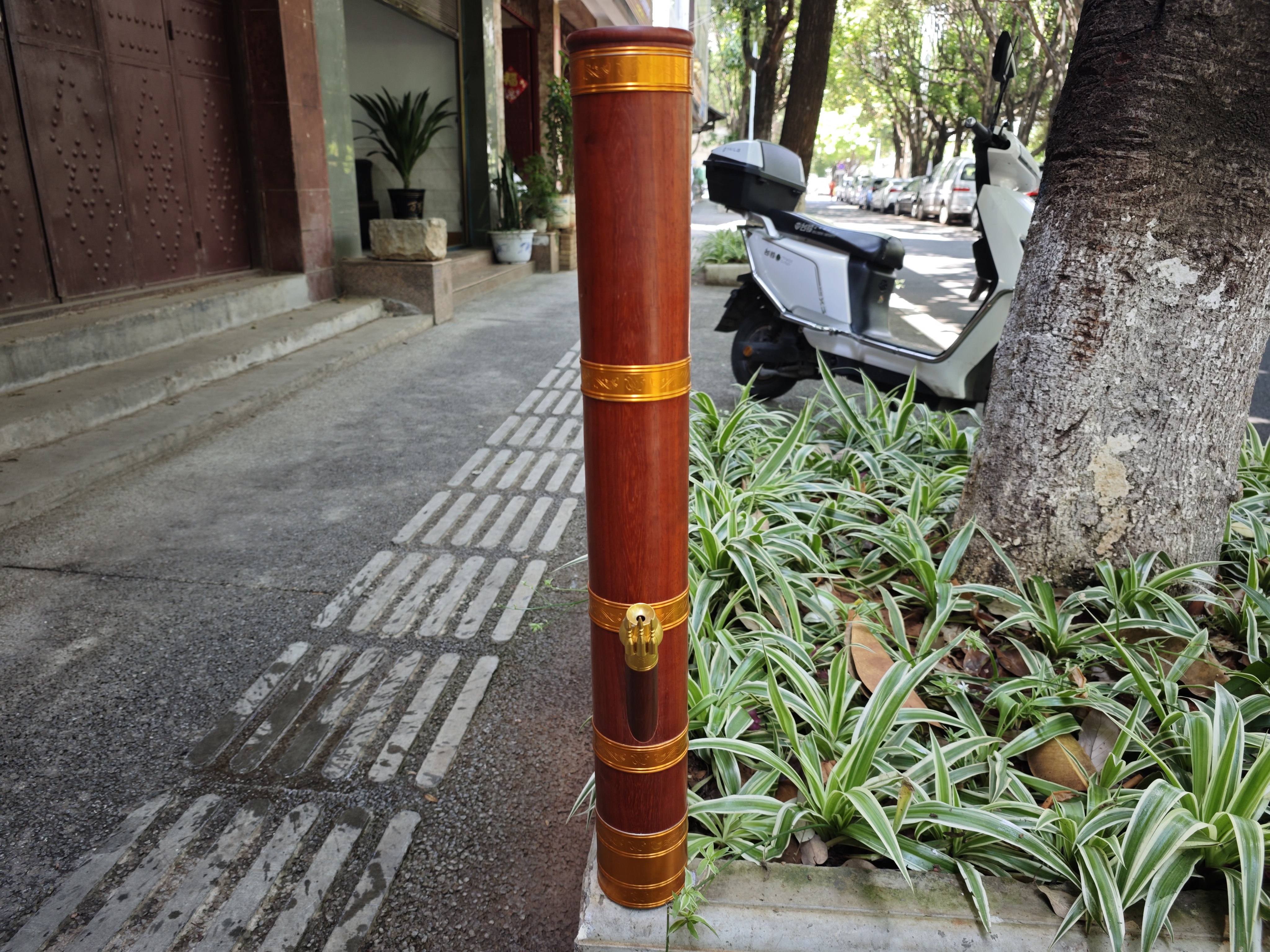 红花梨大号云南水烟筒男士精致工艺品烟筒水烟筒