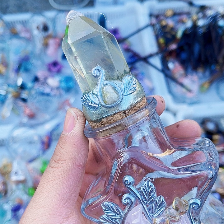 达***宝未镶嵌紫晶摆件水晶