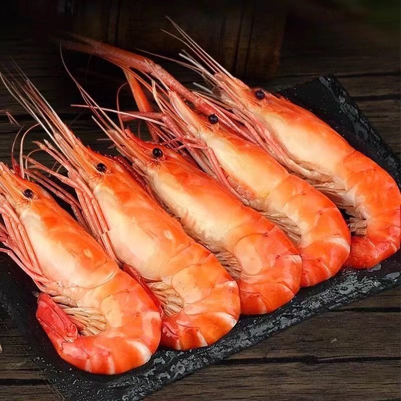 小妮家 熟冻罗氏虾 大沼虾  9-15只左右/斤   500g/盒  发3盒