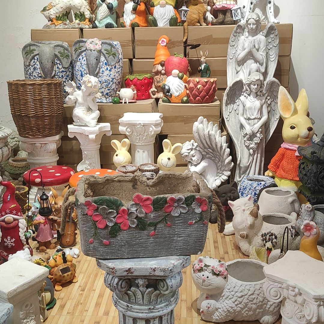 合成树脂氧化镁长方形花缸