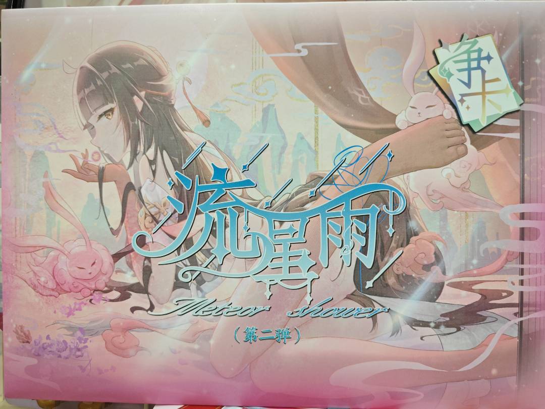 左左《流星雨》【净卡】 二元次动漫女A5卡牌盲盒收藏（代拆）