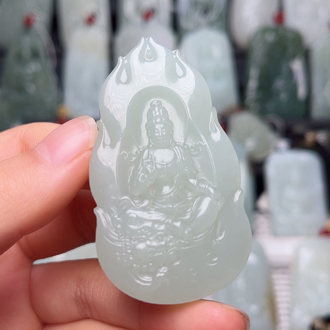 和田玉挂件未镶嵌