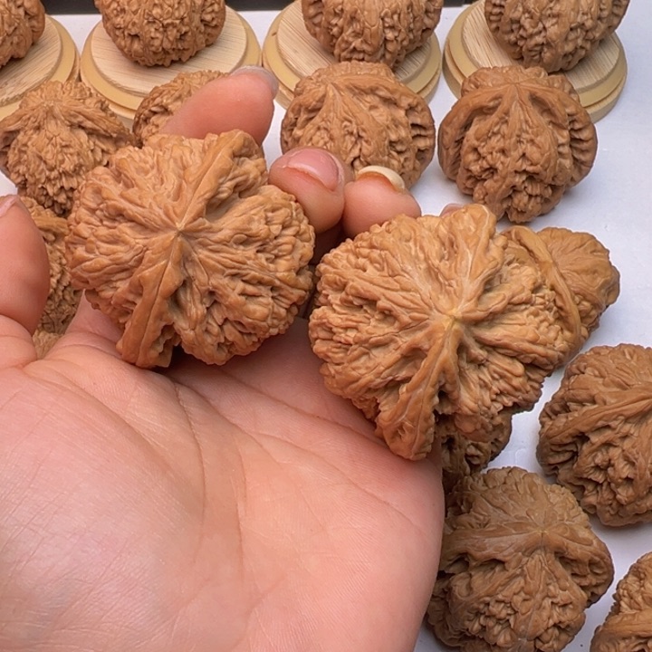 文玩核桃把件粗筋45+福利