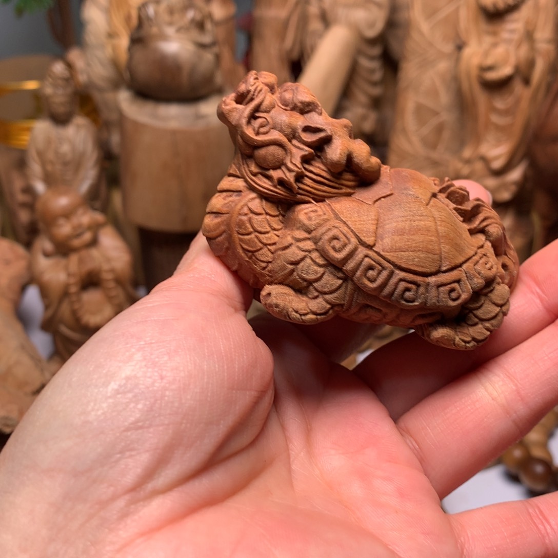 檀香木手串/手链老山檀香雕刻件