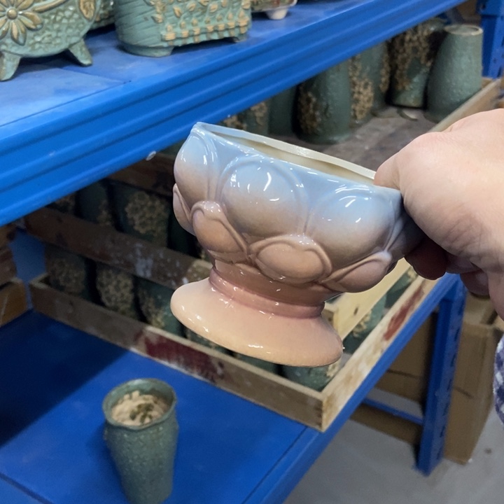 陶瓷花盆单场满9.9发11*8.5