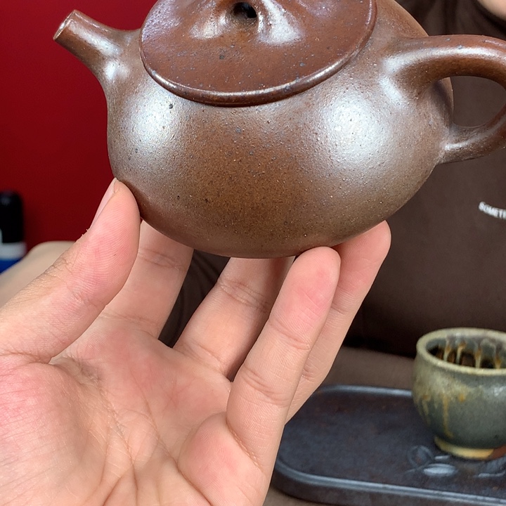 紫砂柴烧纯自然柴烧