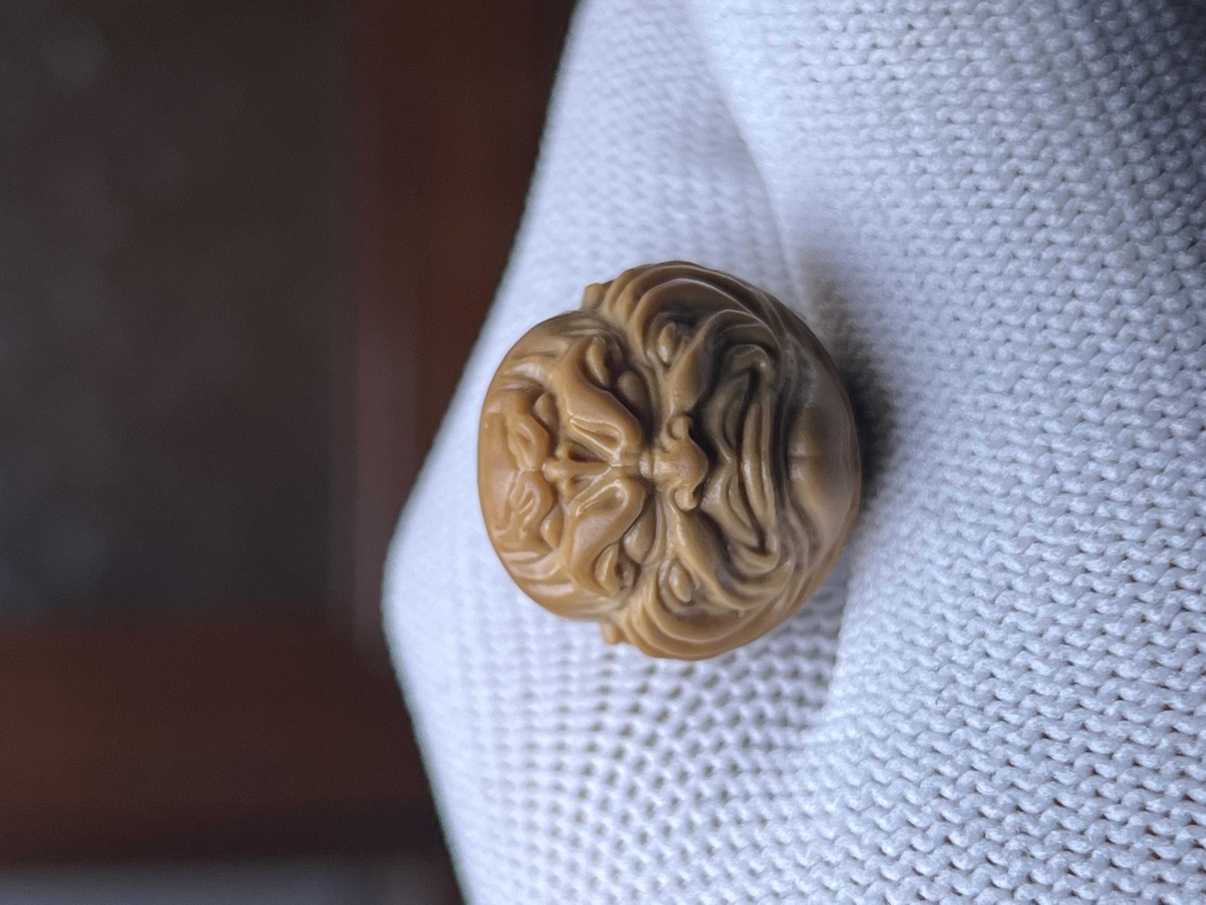 18左右新辫子六目恶僧 猴头核桃（全品有正常封口线）