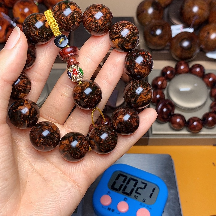 花梨木类手串/手链邵老挝花梨1.8