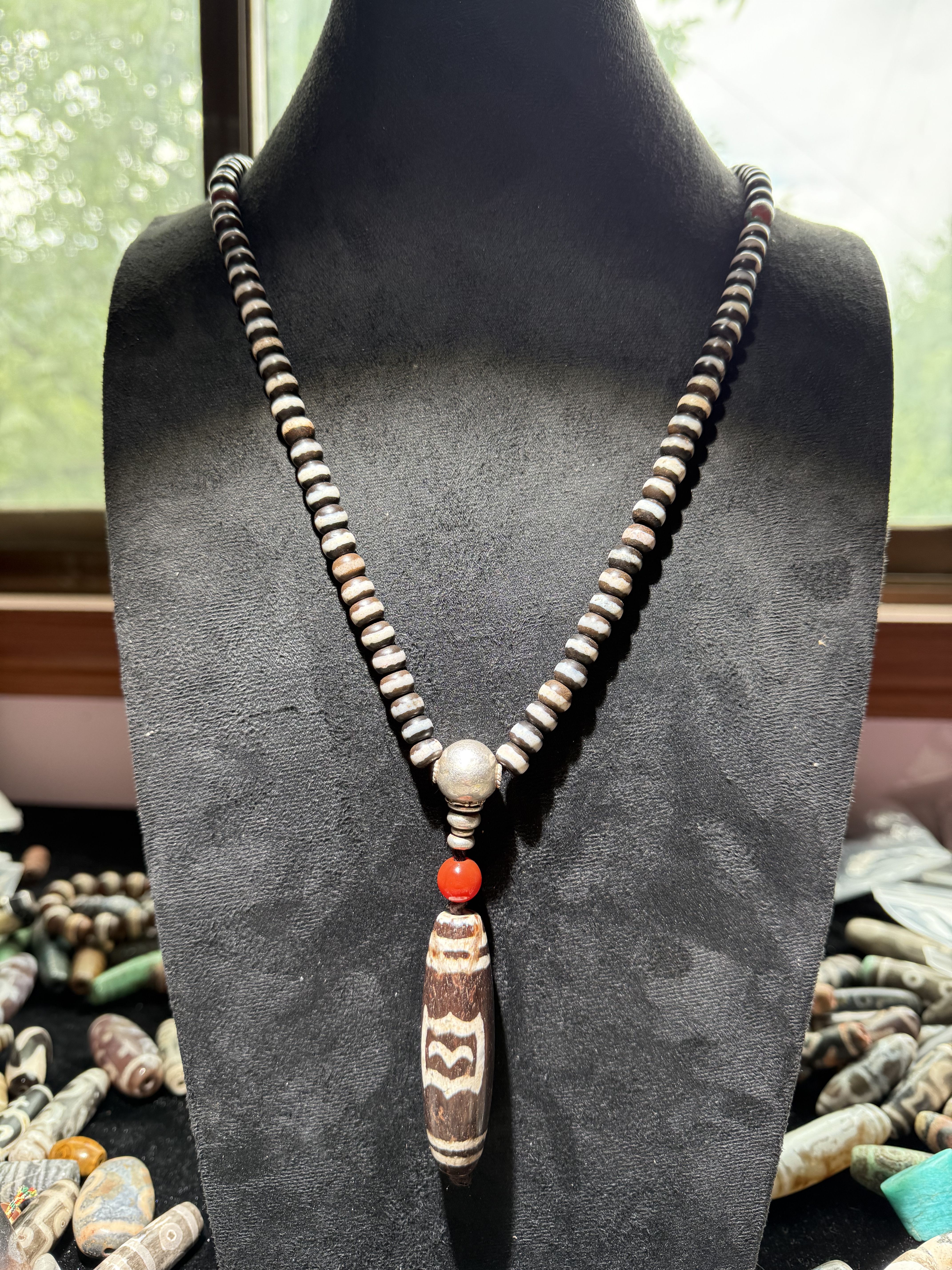 非金属树脂项链 设计款 纯手工 中国风 时尚配饰 项链 高端设计 