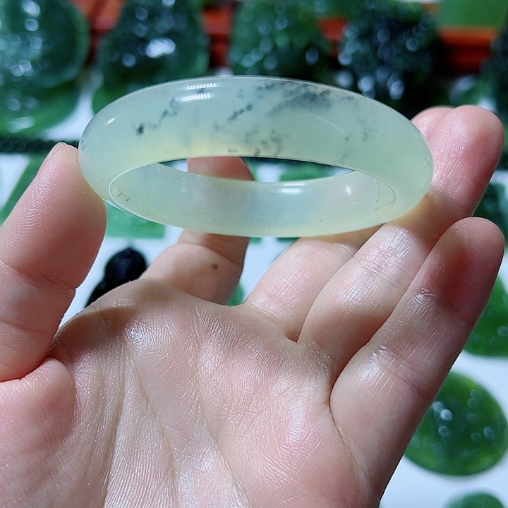 蛇纹石玉未镶嵌手把