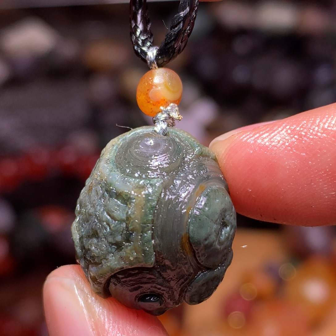 未镶嵌玛瑙/玉髓珠宝半成品