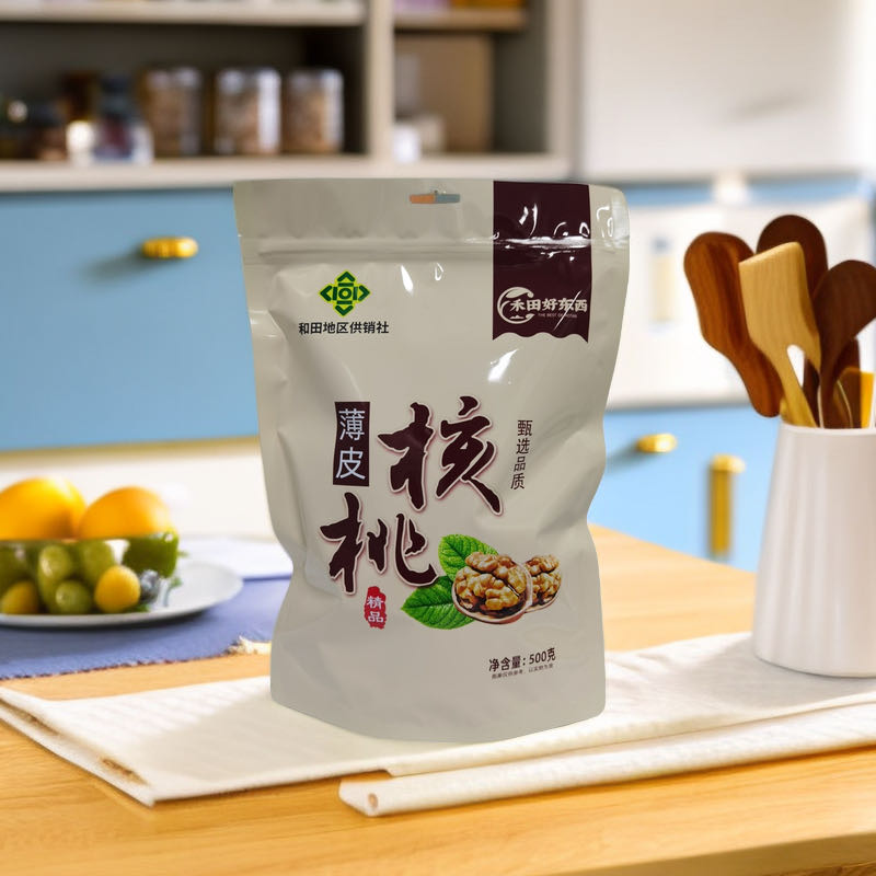 【颗粒饱满】御达康新疆薄皮核桃500g*2袋