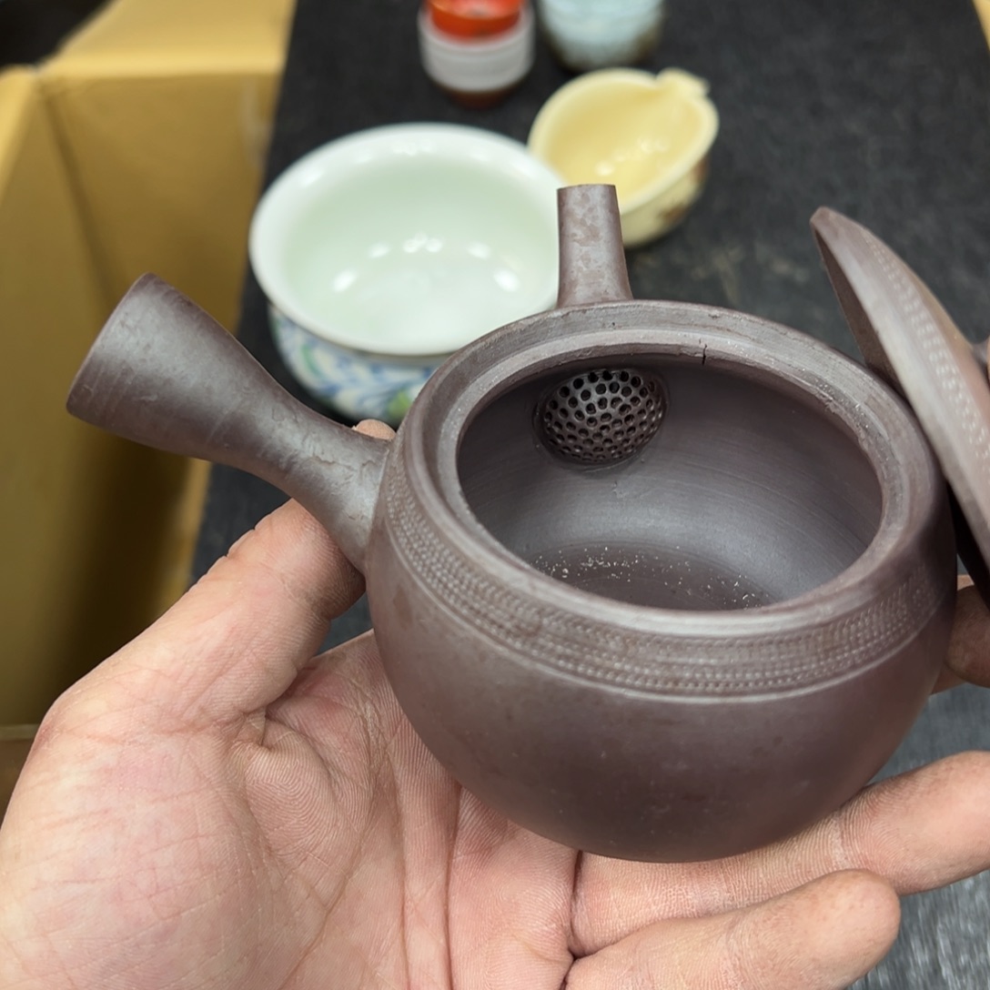 陶瓷日本中古工艺品摆件