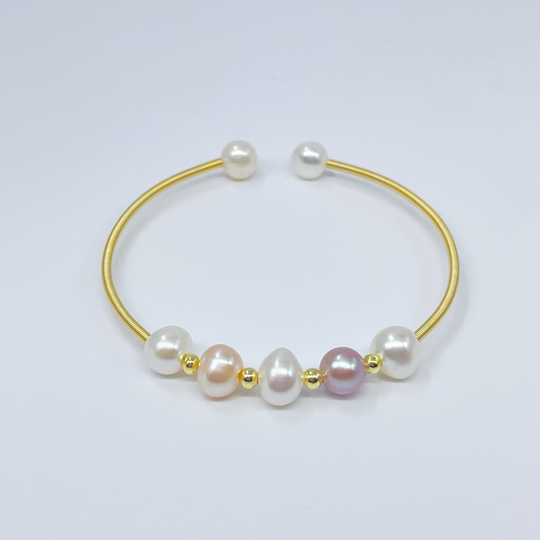 【团圆珠】【真珠佳人】淡水无核珍珠手镯5-7mm