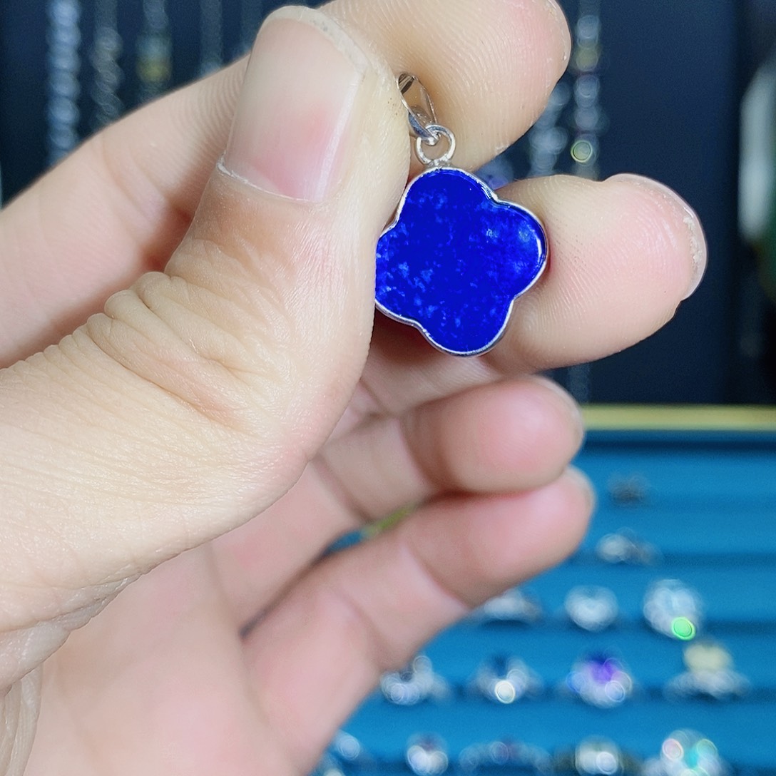 紫晶珠宝半成品银S925镶嵌