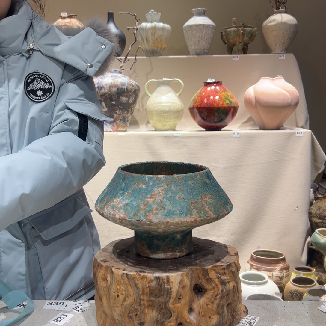 景德镇高温陶瓷花瓶摆件897花瓶摆件