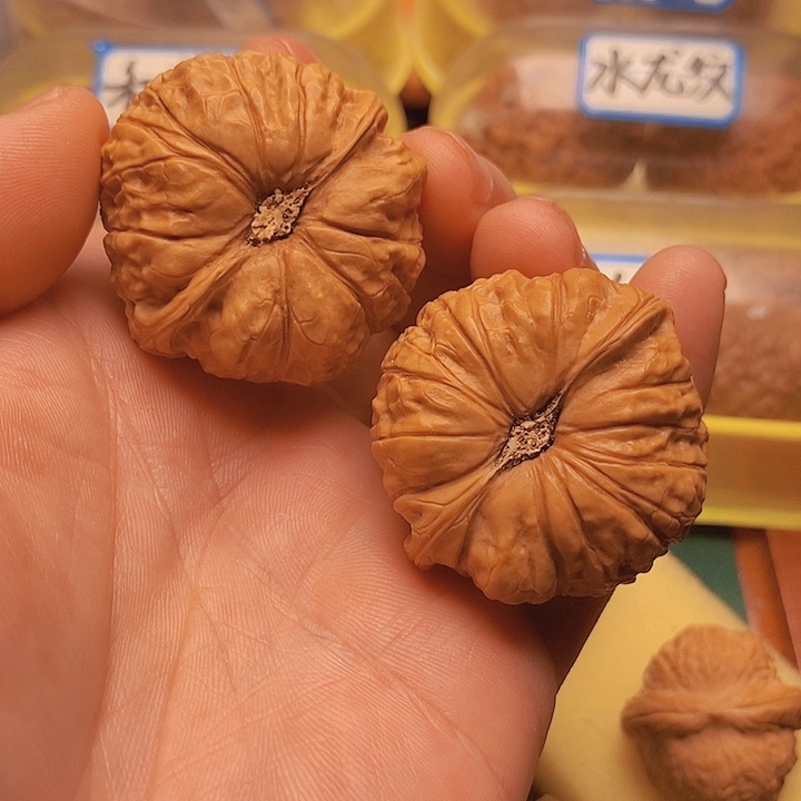 文玩核桃把件43全品南瓜墩