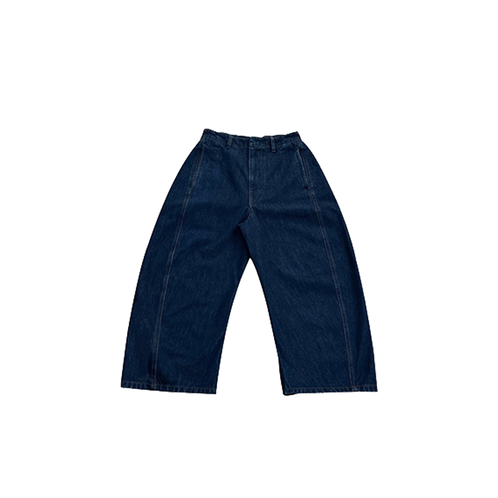 //复古休闲宽松九分弯刀裤牛仔裤女装裤子 ZD000001