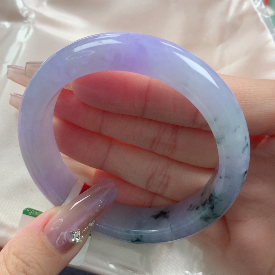 未镶嵌手镯翡翠缅甸天然翡翠A货54.9