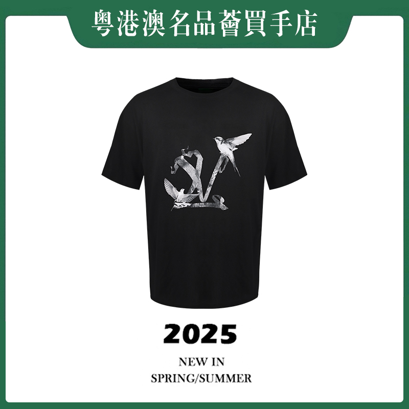 L*×威尼斯海岸Venice Beach【和平鸽】欧式轻奢短袖T恤HY014