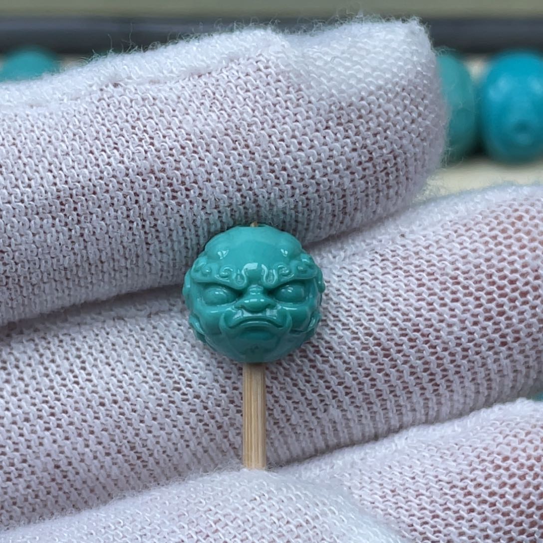 绿松石挂件未镶嵌10mm