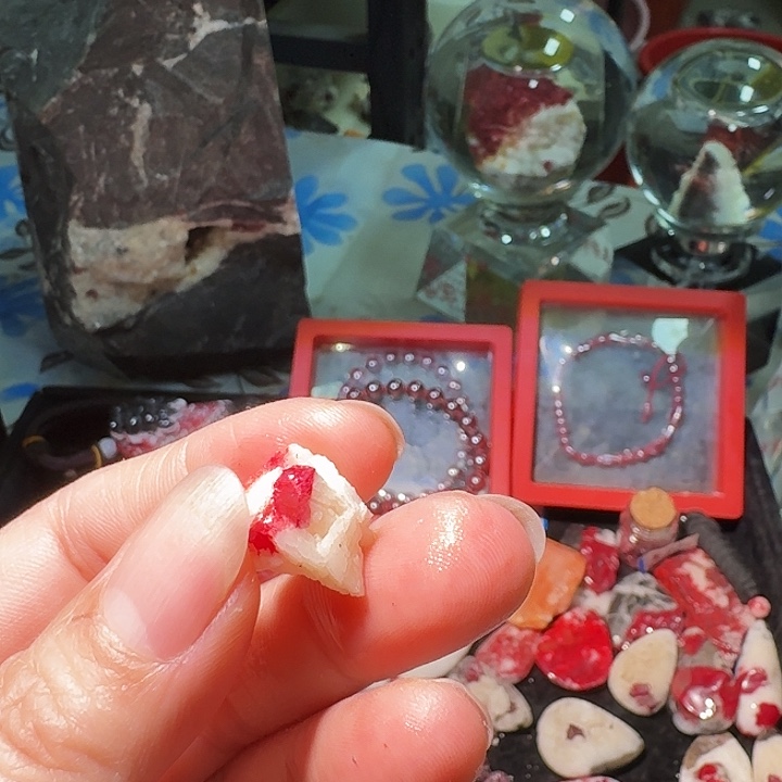 ༺***༻天然辰砂天然朱砂原矿石