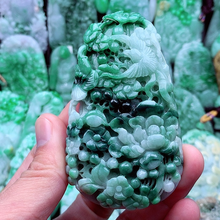 翡翠吊坠(不含链)未镶嵌