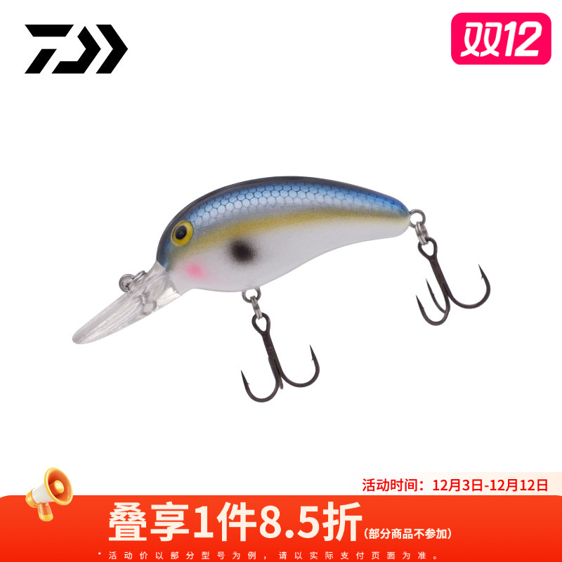 DAIWA达亿瓦 25新款花生豆 4/5cm摇滚小胖子路亚假饵硬饵鲈鳜翘