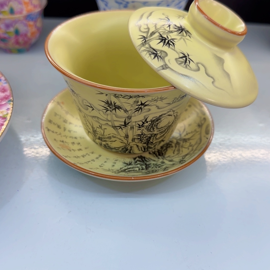 这些盖碗真好看！！！