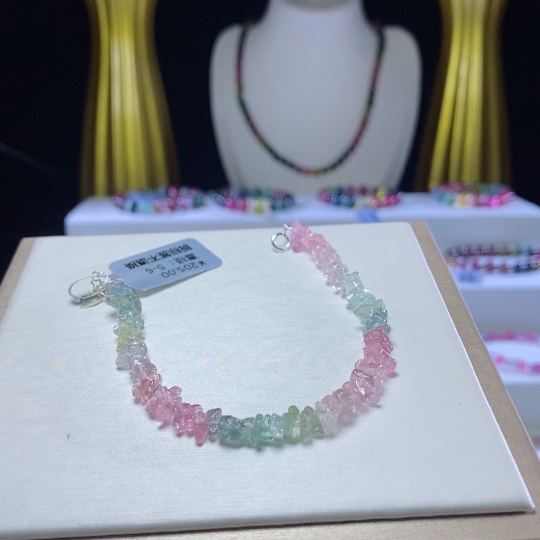 碧玺手链未镶嵌f****e岁岁平安