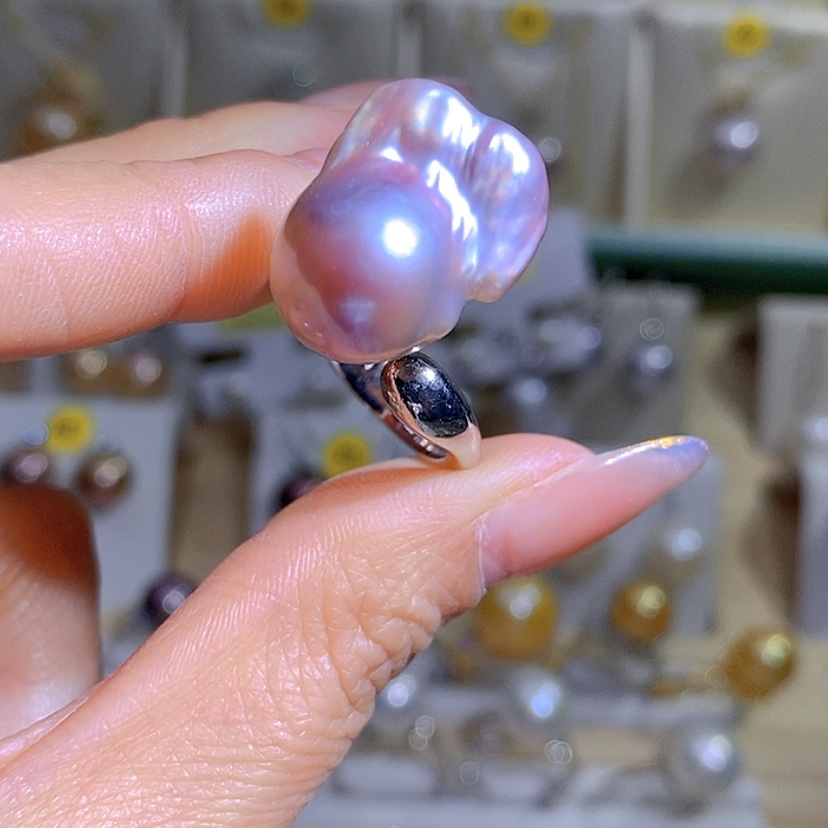【闪购商品】淡水珍珠吊坠合金