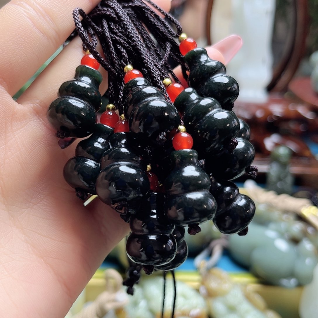 和田玉车挂未镶嵌