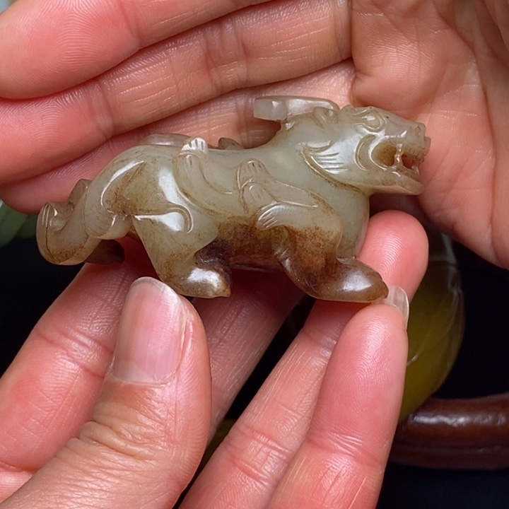 【闪购商品】和田玉挂件未镶嵌福**照