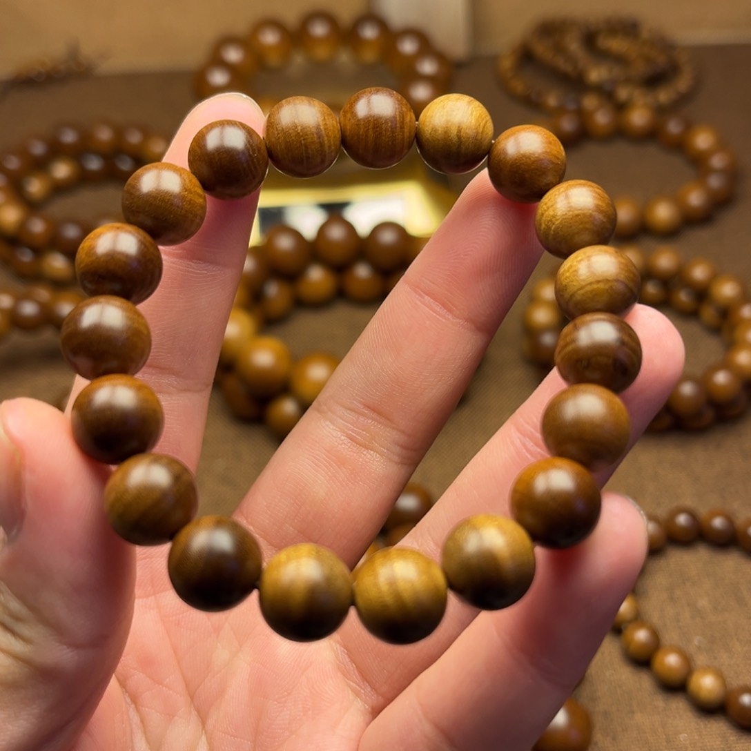 檀香木老山檀1.0单圈