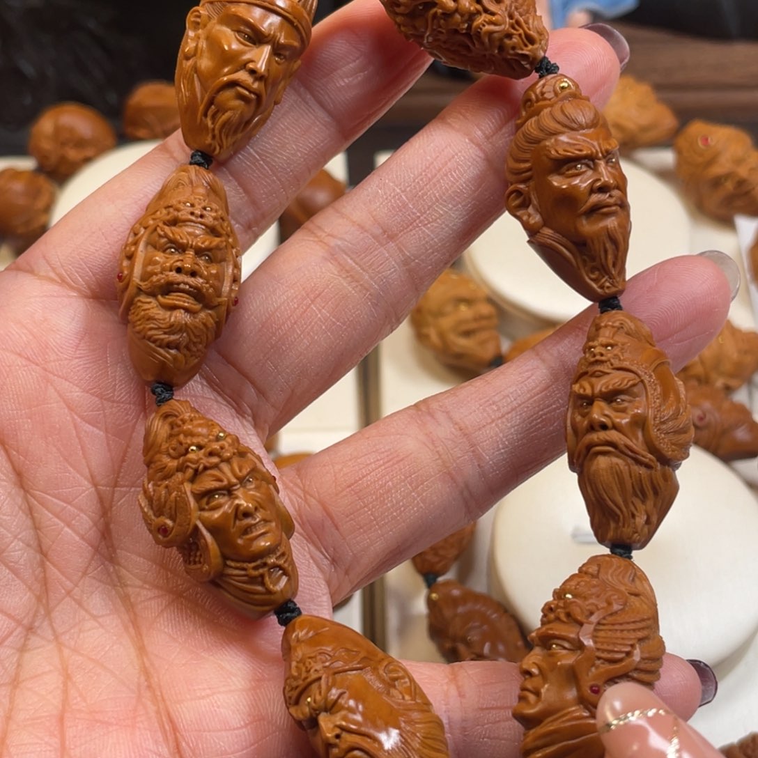 手串/手链橄榄核蜀国七雄橄榄核手串